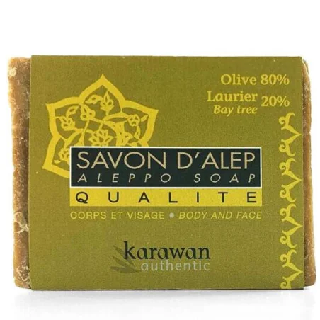 Savon Alep Qualité 20% Huile Laurier - KARAWAN