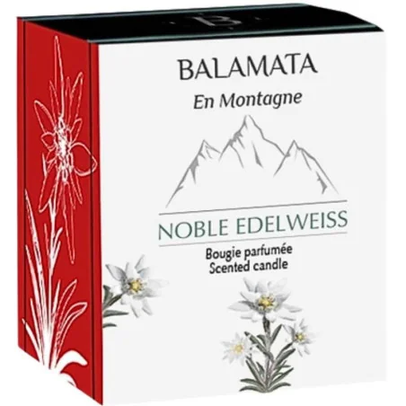 Bougie Parfumée Noble Edelweiss - BALAMATA