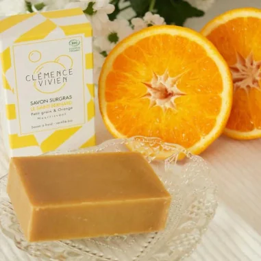Savon Surgras Nourrissant Bio "Le Saint Bernard" - CLÉMENCE & VIVIEN