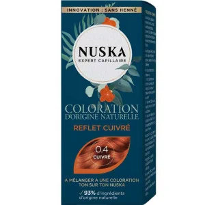 Coloration Naturelle Reflet Cuivré N°4 - NUSKA