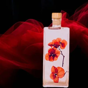 Fleur Immergée Hortensia Rouge Passion - Herbarium - THÉOPHILE Berthon