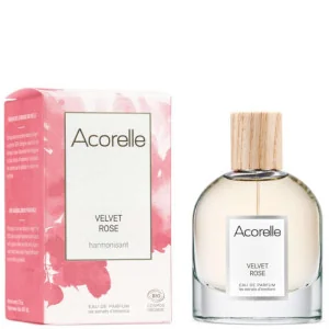 Eau de Parfum Velvet Rose Bio - ACORELLE - Parfum Femme en Flacon