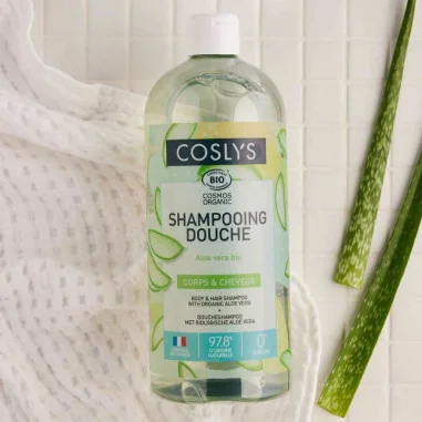 Shampoing Douche Aloé Véra Bio - COSLYS