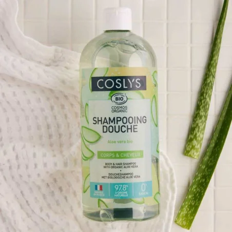Shampoing Douche Aloé Véra Bio - COSLYS
