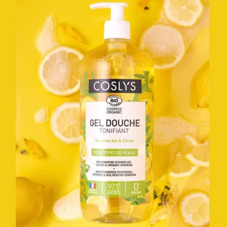 Gel Douche Verveine Citron Bio - COSLYS
