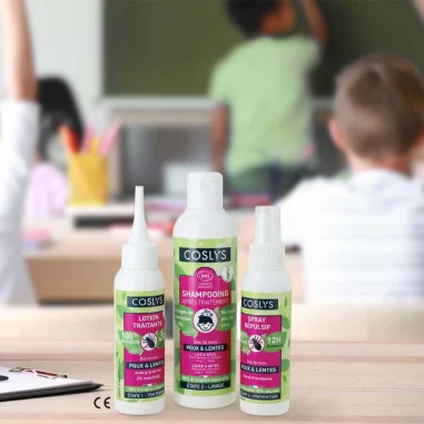 Shampoing Après Traitement Poux & Lentes Bio - COSLYS