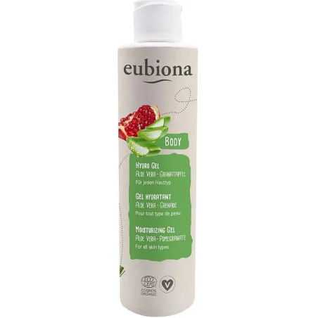 Gel Hydratant Corps Aloe Véra & Grenade Bio - EUBIONA