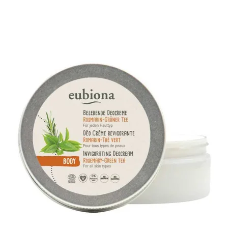 Déodorant Crème Bio Romarin & Thé Vert - EUBIONA