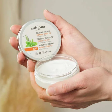 Déodorant Crème Bio Romarin & Thé Vert - EUBIONA