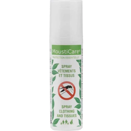 Spray Anti-Moustiques Vêtement & Tissus - MOUSTICARE