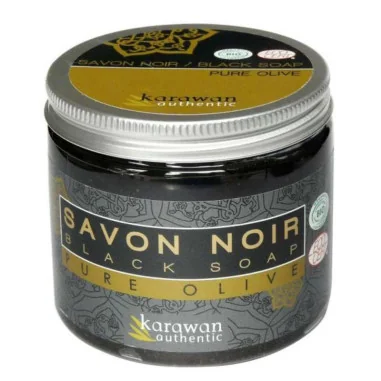 Gommage Savon Noir Hammam Pure Olive Bio - KARAWAN Authentic