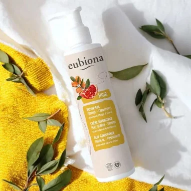 Crème Réparatrice Cheveux Secs Bio - EUBIONA