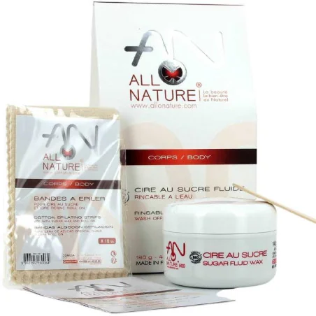Cire Orientale au Sucre & Citron Bio - ALLO NATURE