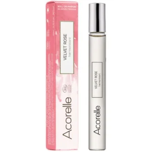 Eau de Parfum Roll-On Velvet Rose Bio - ACORELLE - Parfum Femme