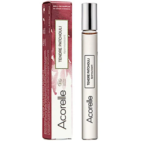 Eau de Parfum Roll-On "Tendre Patchouli" Bio - Acorelle - Parfum Femme