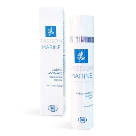 Crème Anti-Age aux Algues Marines Bio PASSION MARINE
