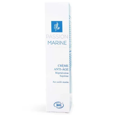 Crème Anti-Age aux Algues Marines Bio PASSION MARINE