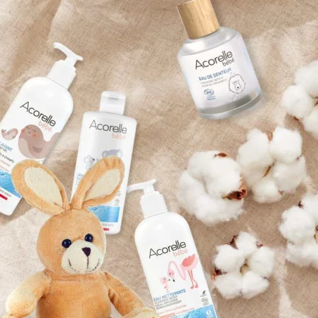 Eau Nettoyante Bébé Bio Sans Rinçage - Visage & Corps - ACORELLE