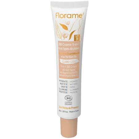 BB Crème Bio 5 en 1 SPF 20 - FLORAME