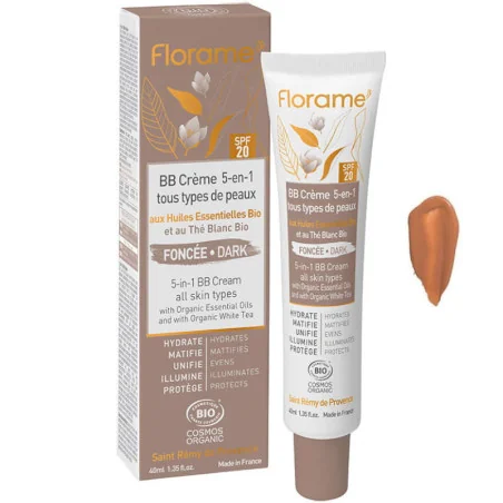 BB Crème Bio 5 en 1 SPF 20 - FLORAME