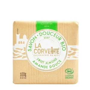 Savon de Marseille Amande Douce Bio - Savonnerie LA CORVETTE