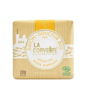 Savon de Marseille Huile d'Argan Bio - Savonnerie LA CORVETTE
