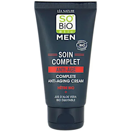 Soin Complet Anti-Âge Bio Homme - So'Bio étic Men