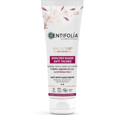 Soin des Mains Bio Anti-Taches - Lys Active CENTIFOLIA