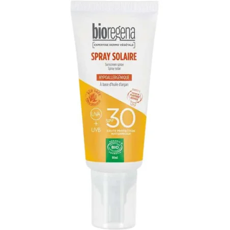 Spray Solaire Bio SPF 30 - BIOREGENA - Visage et Corps