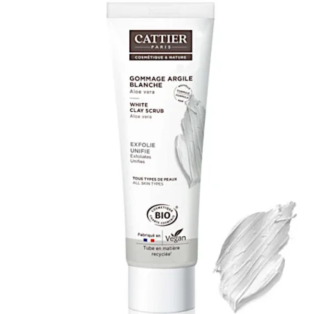 Gommage Argile Blanche Bio - CATTIER