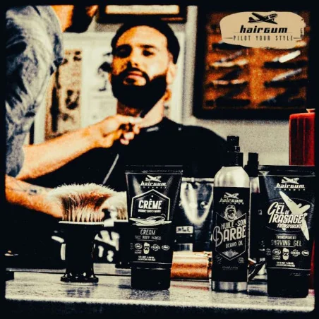 Gel de Rasage Transparent Bio - HAIRGUM For Men