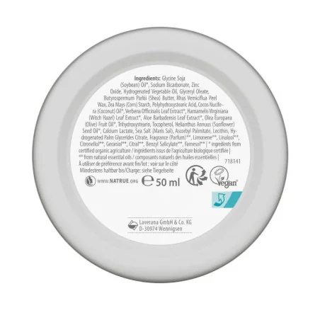 Déodorant Crème Aloé Véra Bio - LAVERA Basis Sensitiv - Protection 48H