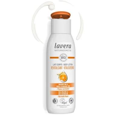 Lait Corps Revitalisant Orange & Huile d'Amande Bio - LAVERA