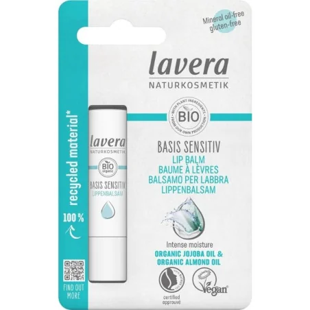 Baume à Lèvres Bio Hydratant & Protecteur - LAVERA Basis Sensitiv