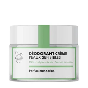 Déodorant Peau Sensible Mandarine Bio - CLÉMENCE & VIVIEN - Sans HE