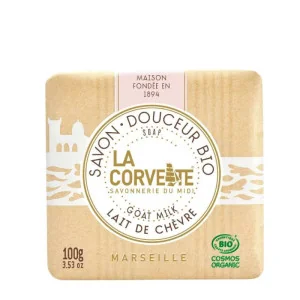 Savon de Marseille Lait Chèvre Bio - Savonnerie Marseille LA CORVETTE