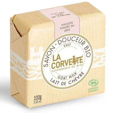 Savon de Marseille Lait Chèvre Bio - Savonnerie Marseille LA CORVETTE