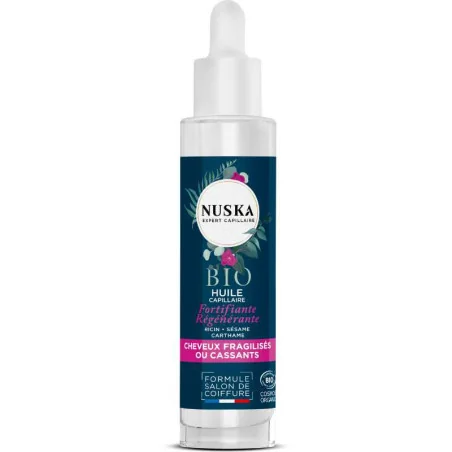 Huile Cheveux Cassants Bio - NUSKA