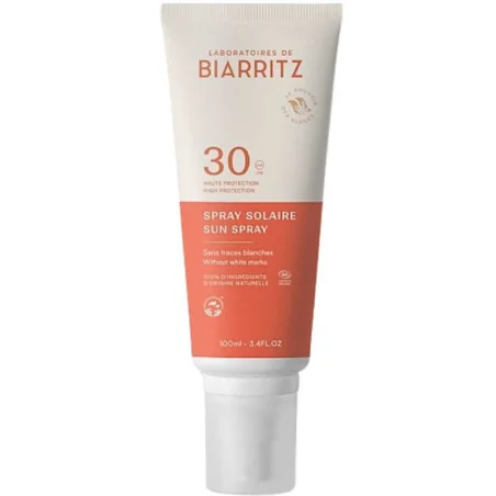 Spray Solaire Bio SPF 30 - LABORATOIRES de BIARRITZ