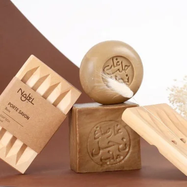 Porte-Savon Bois Naturel - NAJEL