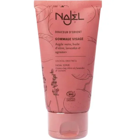 Gommage Visage Douceur d'Orient Argile Verte & Huile d'Olives - NAJEL
