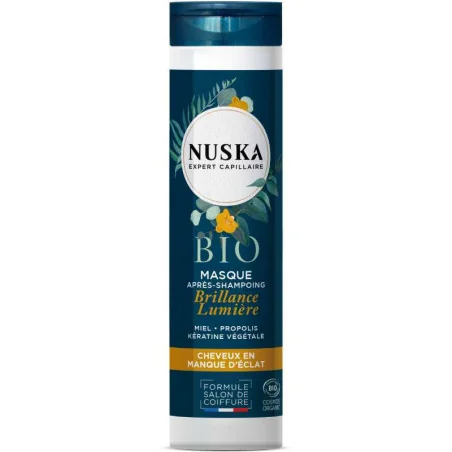 Masque Après-Shampoing Brillance Bio - Cheveux Ternes - NUSKA