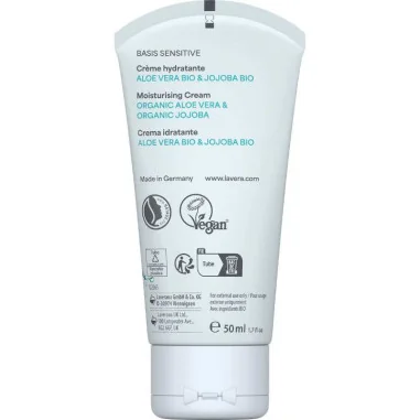 Crème Hydratante Visage Bio - LAVERA Basis Sensitiv
