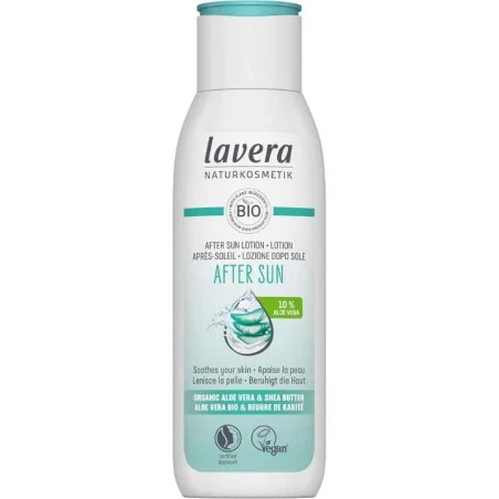 Lotion Après-Soleil Aloe Vera et Beurre de Karité Bio - LAVERA