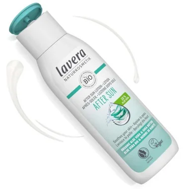 Lotion Après-Soleil Aloe Vera et Beurre de Karité Bio - LAVERA