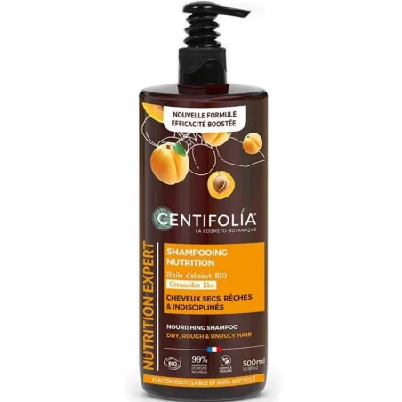 Shampoing Nutrition Cheveux Secs Bio - CENTIFOLIA