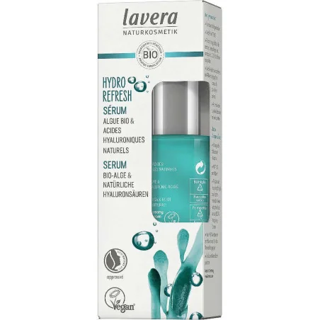 Sérum Hydratant Visage Algues Marines Bio - LAVERA Hydro-Refresh