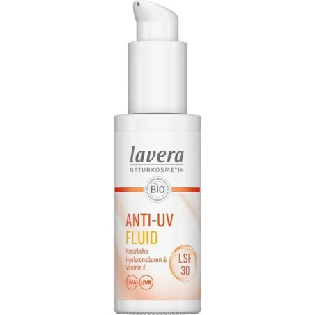 Fluide Solaire Anti-UV SPF 30 Bio - LAVERA