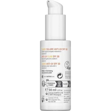 Fluide Solaire Anti-UV SPF 30 Bio - LAVERA