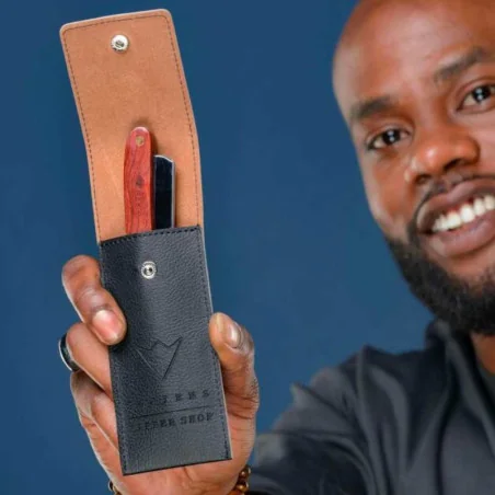 Shavette Barbe - Rasoir du Barbier Bois - SAPIENS Barber